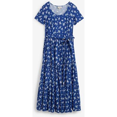 bonprix Kleid mit kurzen Ärmeln blau 52 bonprix Kleid mit kurzen Ärmeln blau 52