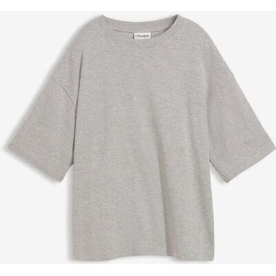 bonprix Oversize-Shirt aus reiner schwerer Bio-Baumwolle grau 36 bonprix Oversize-Shirt aus reiner schwerer Bio-Baumwolle grau 36