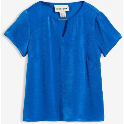 bonprix Tunika aus feinem Satin blau 40 bonprix Tunika aus feinem Satin blau 40