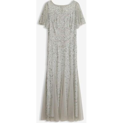 bonprix Abendkleid blau 50 bonprix Abendkleid blau 50