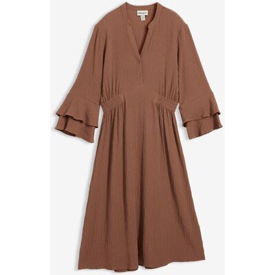 bonprix Kleid aus Viskose-Mix braun 40 bonprix Kleid aus Viskose-Mix braun 40