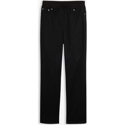 bonprix Twill Treggings aus elastischem Baumwoll-Mix schwarz 46 bonprix Twill Treggings aus elastischem Baumwoll-Mix schwarz 46