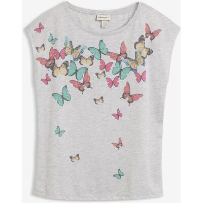 bonprix Shirt aus softem Viskose-Mix grau 40 bonprix Shirt aus softem Viskose-Mix grau 40