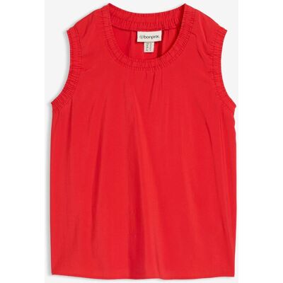 bonprix Blusentop aus Viskose-Mix rot 40 bonprix Blusentop aus Viskose-Mix rot 40