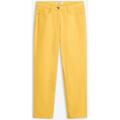 bonprix 7/8 Stretch-Hose aus Twill gelb 38 bonprix 7/8 Stretch-Hose aus Twill gelb 38