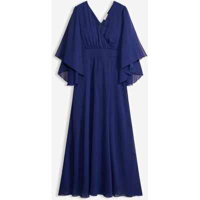 bonprix Abendkleid aus feinem Chiffon blau 46 bonprix Abendkleid aus feinem Chiffon blau 46