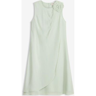bonprix Cocktailkleid mit Blumen-Applikation grün 38 bonprix Cocktailkleid mit Blumen-Applikation grün 38