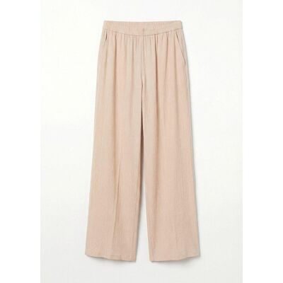 bonprix Palazzo-Hose aus softer Viskose beige 48 bonprix Palazzo-Hose aus softer Viskose beige 48