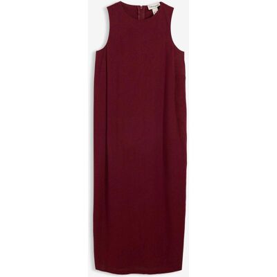 bonprix Midikleid mit Eingriffstaschen aus Viskose-Mix rot 34 bonprix Midikleid mit Eingriffstaschen aus Viskose-Mix rot 34