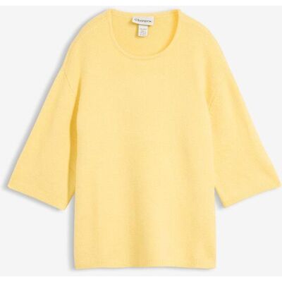 bonprix Oversize-Pullover gelb 40 bonprix Oversize-Pullover gelb 40