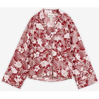 bonprix Resortbluse aus Viskose-Mix rot 46 bonprix Resortbluse aus Viskose-Mix rot 46