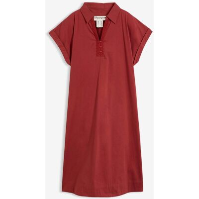 bonprix Minikleid aus Baumwoll-Mix rot 42 bonprix Minikleid aus Baumwoll-Mix rot 42