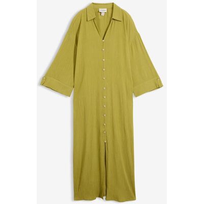 bonprix Kaftan-Kleid aus fließender Viskose grün 42 bonprix Kaftan-Kleid aus fließender Viskose grün 42