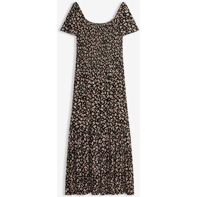 bonprix Maxikleid aus Viskose-Mix schwarz 40 bonprix Maxikleid aus Viskose-Mix schwarz 40
