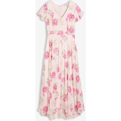 bonprix Jumpsuit mit V-Ausschnitt rosa 42 bonprix Jumpsuit mit V-Ausschnitt rosa 42