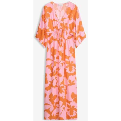 bonprix Maxikleid aus fließender Viskose lila 38 bonprix Maxikleid aus fließender Viskose lila 38