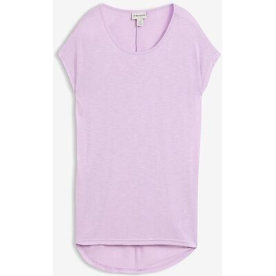bonprix Longshirt aus Viskose-Mischung lila 48 bonprix Longshirt aus Viskose-Mischung lila 48