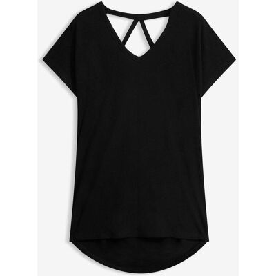 bonprix Shirt aus softer Visksose schwarz 32 bonprix Shirt aus softer Visksose schwarz 32