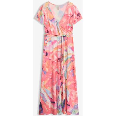 bonprix Kurzarm-Maxikleid pink 32 bonprix Kurzarm-Maxikleid pink 32