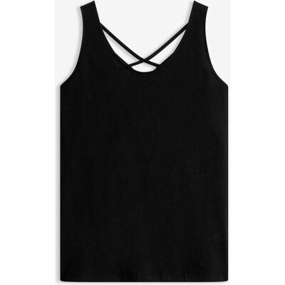 bonprix Jersey-Top aus reiner Bio-Baumwolle schwarz 40 bonprix Jersey-Top aus reiner Bio-Baumwolle schwarz 40