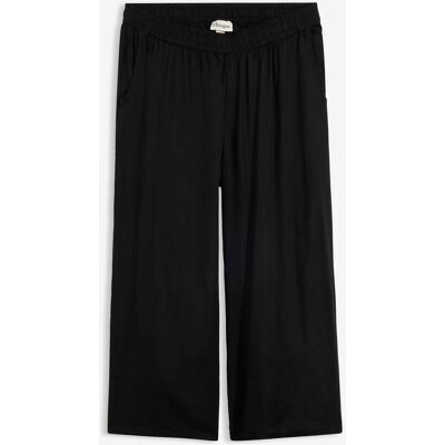 bonprix 3/4-Hose mit Bequembund aus Viskose schwarz 40 bonprix 3/4-Hose mit Bequembund aus Viskose schwarz 40