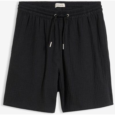 bonprix Shorts aus Musselin schwarz 36 bonprix Shorts aus Musselin schwarz 36