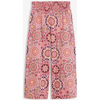 bonprix Weite Jersey-Culotte mit breitem Smockbund, 7/8-Länge schwarz 40 bonprix Weite Jersey-Culotte mit breitem Smockbund, 7/8-Länge schwarz 40