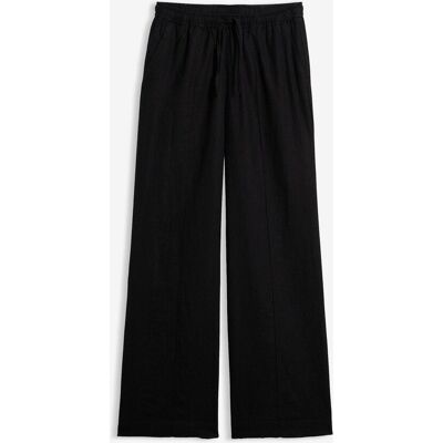bonprix Palazzo-Hose aus leichtem Leinen-Viskose-Mix schwarz 38 bonprix Palazzo-Hose aus leichtem Leinen-Viskose-Mix schwarz 38