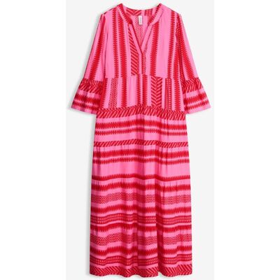 bonprix Maxikleid aus fließender Viskose rot 34 bonprix Maxikleid aus fließender Viskose rot 34