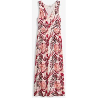 bonprix Maxikleid aus softem Viskose-Mix weiß 40 bonprix Maxikleid aus softem Viskose-Mix weiß 40