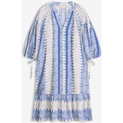 bonprix Minikleid aus softem Viskose-Mix blau 42 bonprix Minikleid aus softem Viskose-Mix blau 42