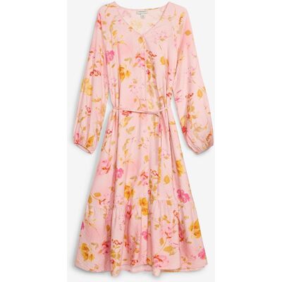bonprix Midikleid aus softem Viskose-Mix rosa 54 bonprix Midikleid aus softem Viskose-Mix rosa 54