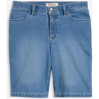 bonprix Jeans-Bermuda Mid Waist blau 36 bonprix Jeans-Bermuda Mid Waist blau 36