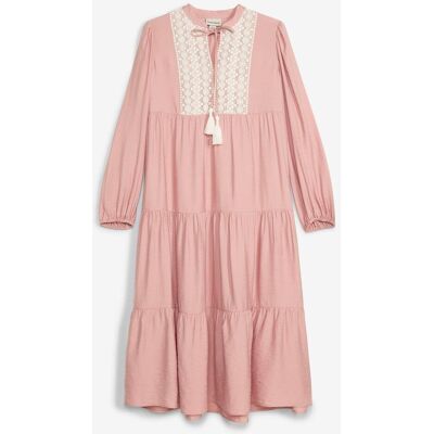 bonprix Midikleid aus softem Viskose-Mix rosa 42 bonprix Midikleid aus softem Viskose-Mix rosa 42