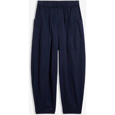 bonprix Ballonhose aus elastischem Baumwoll-Mix blau 46 bonprix Ballonhose aus elastischem Baumwoll-Mix blau 46