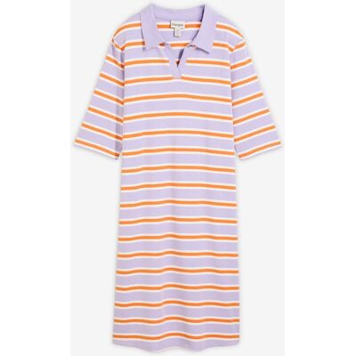 bonprix Knieumspielendes Kleid mit Polokragen orange 40 bonprix Knieumspielendes Kleid mit Polokragen orange 40