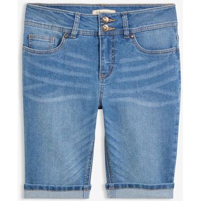 bonprix Jeans Bermuda Mid Waist blau 48 bonprix Jeans Bermuda Mid Waist blau 48