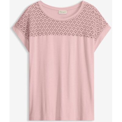 bonprix Shirt aus softem Viskose-Mix rosa 32 bonprix Shirt aus softem Viskose-Mix rosa 32