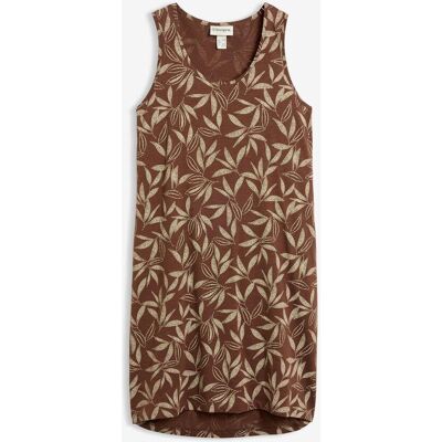 bonprix Hänger-Kleid aus Bio-Baumwolle braun 36 bonprix Hänger-Kleid aus Bio-Baumwolle braun 36