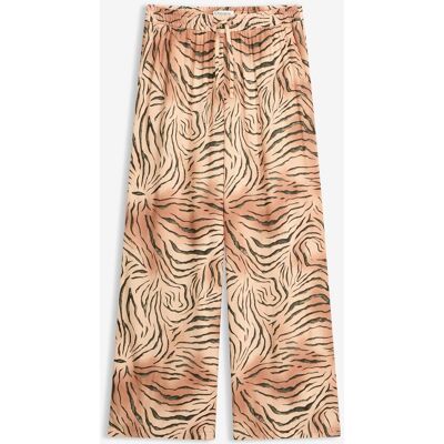 bonprix Weite Hose mit Komfortbund beige 36 bonprix Weite Hose mit Komfortbund beige 36