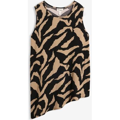 bonprix Blusentop aus softem Viskose-Mix schwarz 54 bonprix Blusentop aus softem Viskose-Mix schwarz 54