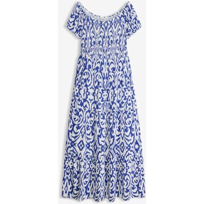 bonprix Maxikleid aus Viskose-Mix blau 40 bonprix Maxikleid aus Viskose-Mix blau 40