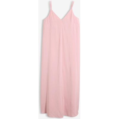 bonprix Midikleid mit verstellbaren Trägern aus Viskose-Mix rosa 42 bonprix Midikleid mit verstellbaren Trägern aus Viskose-Mix rosa 42