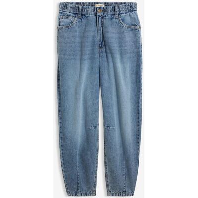 bonprix Barrel-Jeans High Waist cropped blau 42 bonprix Barrel-Jeans High Waist cropped blau 42