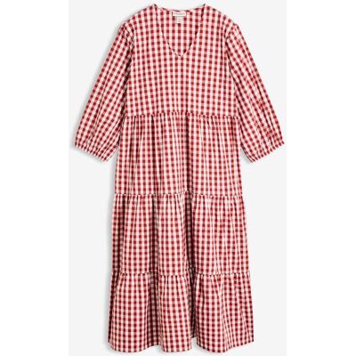 bonprix Tunika-Kleid aus festem Baumwoll-Mix rot 46 bonprix Tunika-Kleid aus festem Baumwoll-Mix rot 46