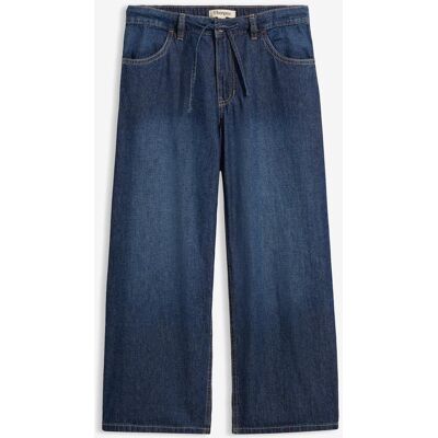 bonprix Wide-Leg-Jeans, cropped blau 54 bonprix Wide-Leg-Jeans, cropped blau 54