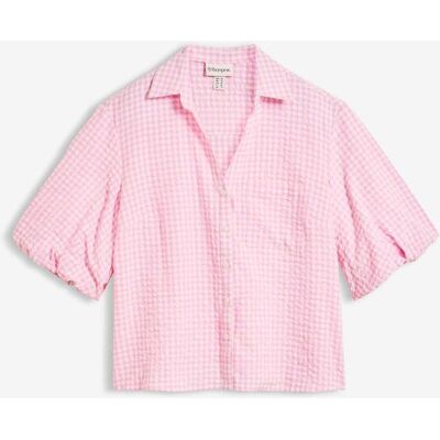 bonprix Bluse aus reiner Baumwolle rosa 40 bonprix Bluse aus reiner Baumwolle rosa 40
