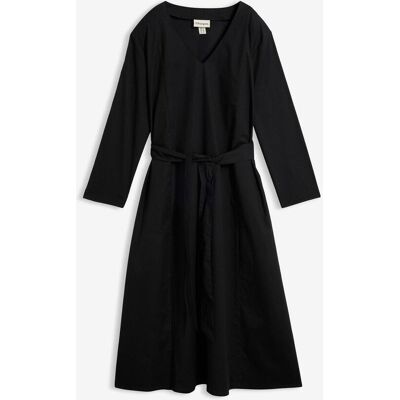 bonprix A-Linien Kleid aus Baumwolle schwarz 54 bonprix A-Linien Kleid aus Baumwolle schwarz 54