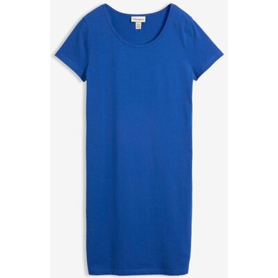 bonprix Jerseykleid aus Bio-Baumwolle mit Stretch blau 36 bonprix Jerseykleid aus Bio-Baumwolle mit Stretch blau 36