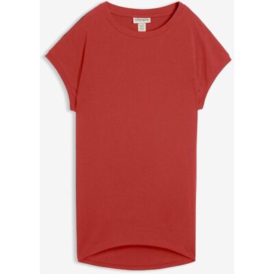 bonprix Longshirt aus reiner Baumwolle rot 36 bonprix Longshirt aus reiner Baumwolle rot 36